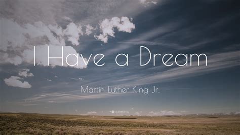 Martin Luther King Jr Quote I Have A Dream