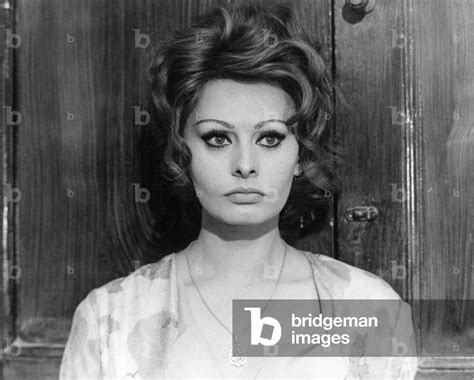 Sophia Loren In A Scene From The Movie Marriage Italian Style 1964 B W Photo By