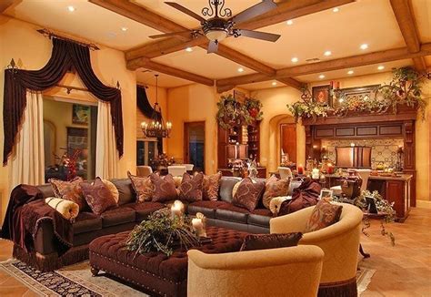 Elegant Tuscan Home Decor Ideas You Will Love 14 Tuscan Living Rooms