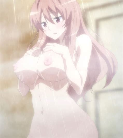 Koumi Haruka Rail Wars Shower Highres 10s 1girl Blush Breasts