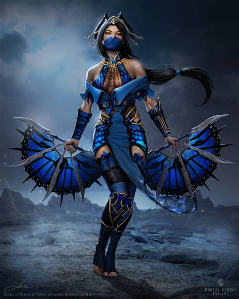 Kitana Khan Fan Art By Mentoskova On Deviantart