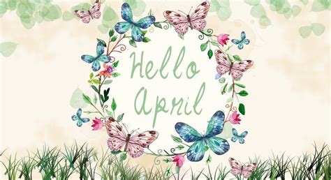 Hello April Images Pictures Photos Wallpapers For Facebook Tumblr