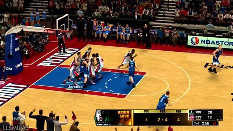 Nba 2k13 Gameplay Wolves Vs Pistons Youtube