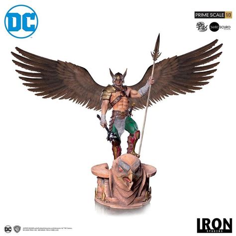 This Premium 13 Scale Hawkman Statue From Iron Studios Is Absolutely
