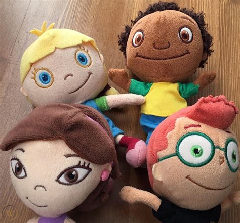 Little Einsteins Plush Beanies Set Leo Quincy June Annie Pat Rocket