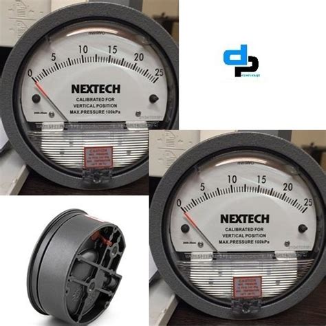 Nextech Differential Pressure Gauge Range 0 30 Pascal At Rs 4800