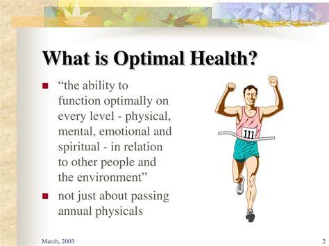 Ppt Achieving Optimal Health Powerpoint Presentation Free Download