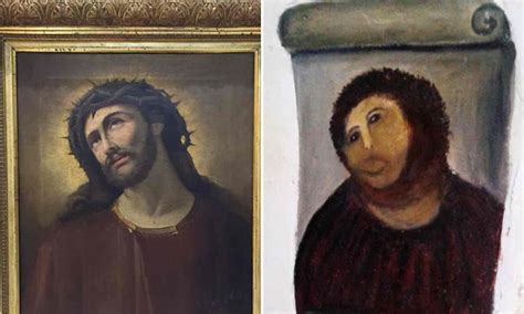 Bad Jesus Painting Restoration Arsma