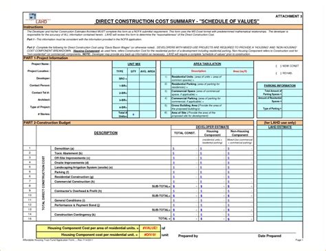 Residential Construction Schedule Template Excel Template Business