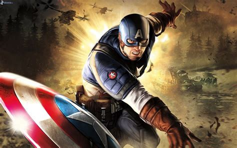 Marvel Super Hero Captain America First Avenger Desktop Hd