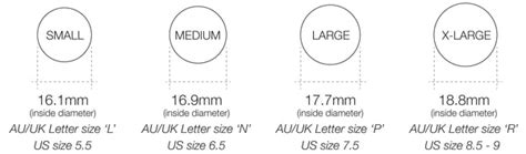 Ring Size Actual Chartpdf Docdroid Ring Size Chart Ring Size Ring