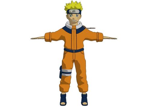 Naruto 3d Models In Cartoon 3dexport