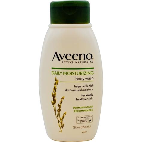 Aveeno Active Naturals Daily Moisturizing Body Wash 12 Fl Oz 354 Ml