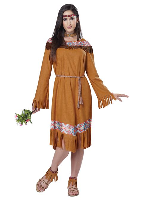women s classic indian maiden costume