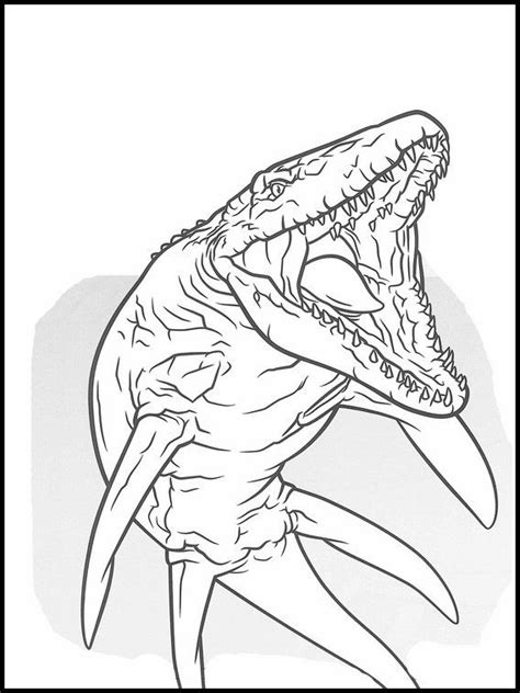 Jurassic World 28 Printable Coloring Pages For Kids Dinosaur Coloring