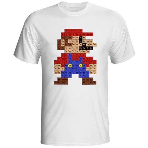 Super Mario Video Game T Shirt Parody Design Fashion