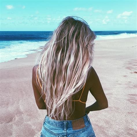 Beach Hair Summer Blonde Obsessed Pinterest Tatirocks⭐️ Long Hair