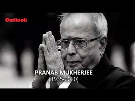 Rip Pranab Mukherjee 1935 2020 Video Dailymotion