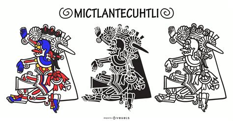 Dios Azteca Mictlantecuhtli Azteca Descargar Png Svg Transparente The