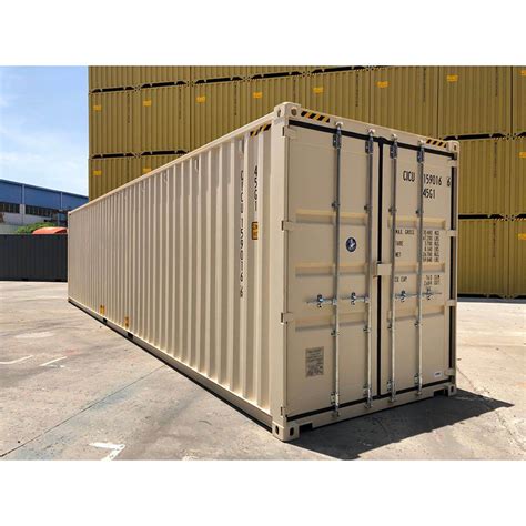 Hysun Shipping Container New Steel 40 Hq Sea Cargo Portable Double Door