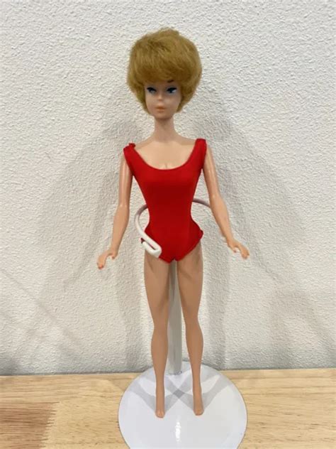 Vintage Mattel Barbie Midge Doll Blonde Bubble Cut Red Swimsuit Picclick