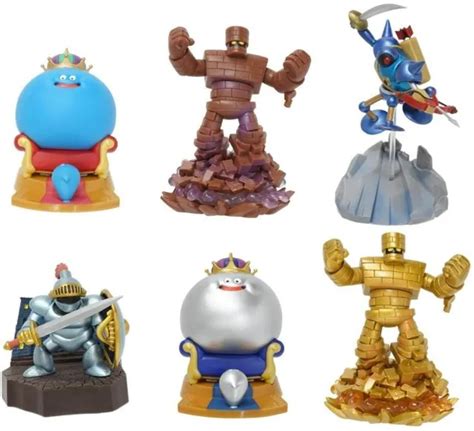 Dragon Quest 3d Monster Picture Book Figure Box 6 Pcs Random From