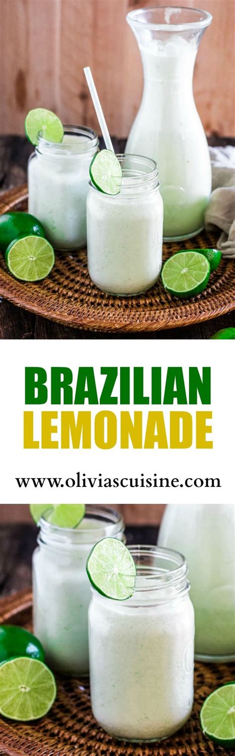 brazilian lemonade the creamiest and sweetest lemonade or limeade
