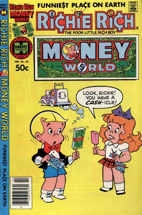 Richie Rich Money World Vol 1 50 Harvey Comics Database Wiki Fandom