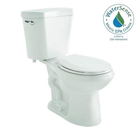 Glacier Bay 2 Piece 128 Gpf Single Flush Elongated Toilet In White Tl