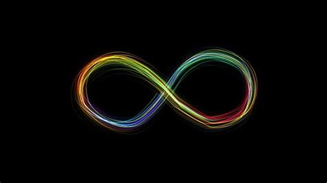 Infinity Symbol Lines Arkivert Videomateriale Videoklipp I 4k Og Hd