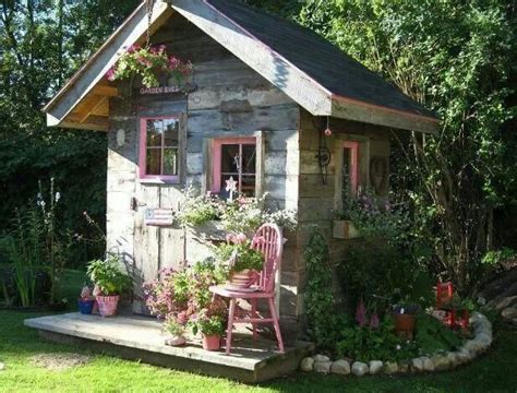 Shabby Chic Garden Shed Shabby Shed Greenhouses Potting Sheds And