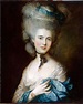 Retrato de la duquesa de Beaufort (Dama de azul) – Thomas Gainsborough ...