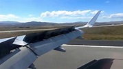 LAN Airlines Airbus A320-214(WL) Landing @ RAF Mt Pleasant (MPN) - YouTube