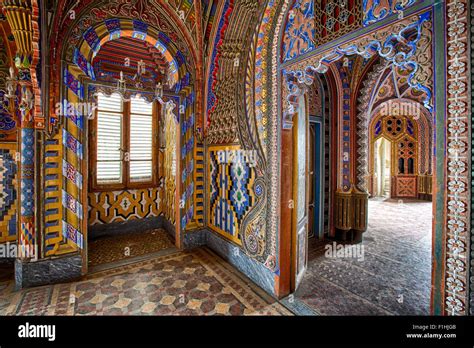 Moorish Style Palace Interior Architecture Of 1001 Arabian Nights With