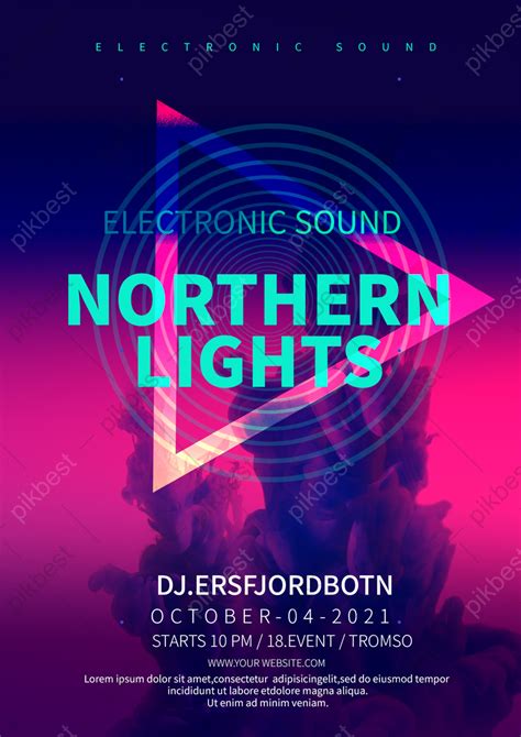 Electronic Music Festival Poster