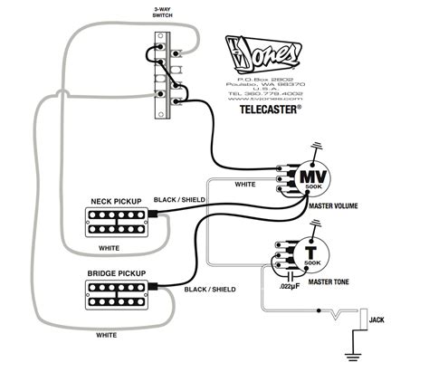 Guitar wiring diagrams for tons of different setups. Simple Guitar Pickup Wiring Diagram 2 Humbuckers 3 Way Blade Switch