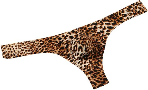 Musclemate Hot Mens Leopard Print Thong G String Underwear Mens