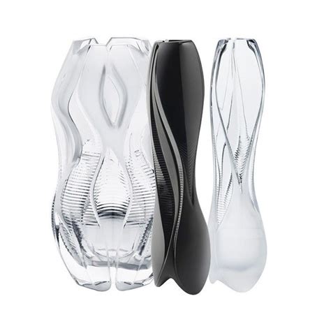 Lalique Crystal Architecture Vase Collection By Zaha Hadid Zaha