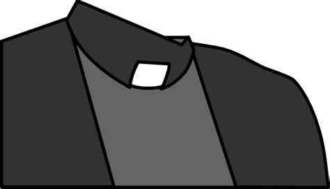 Priest Collar Shirt Clip Art at Clker.com - vector clip art online png image