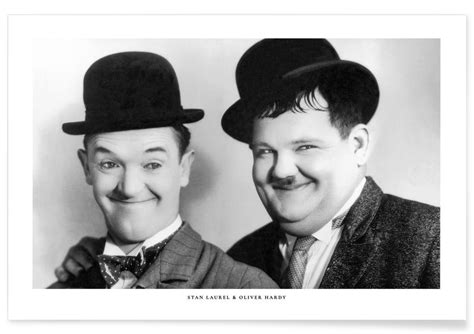 Laurel And Hardy Poster Juniqe