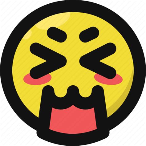 Awkward Embarrassed Emoji Emoticon Feelings Smileys Upset Icon