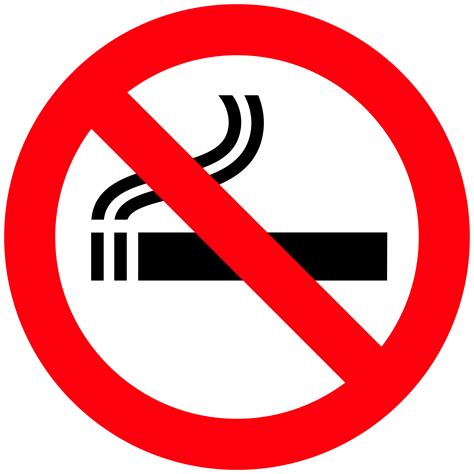 No Smoking PNG Warning Images, No Cigarette Smoking ...