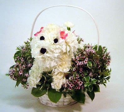 Buy dog shaped decorative cushions and get the best deals at the lowest prices on ebay! Dog Flowers = Flower Arrangements Made In The Shape Of ...