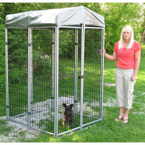 Options Plus® Quick Kennel Series 4x4' Folding Kennel - 213713, Kennels ...