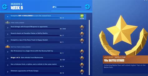 Fortnite Season 8 Week 5 Challenges And How To Complete Them Pirate
