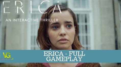 Erica Full Gameplay Ps4 Pro No Commentary Youtube