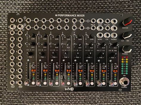 Every wmd product is warrantied for 12 months after purchase, but please contact us if you ever have problems. WMD Performance Mixer Eurorack Modular | Synth Fest | Reverb