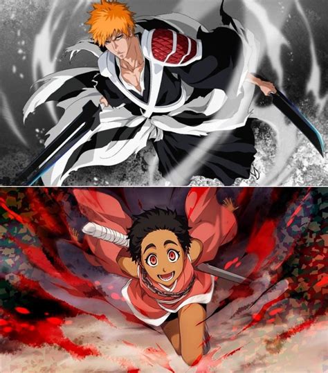 Naruto Uzumaki And Sasuke Uchiha Vs Ichigo Kurosaki And Hikone Uboginu