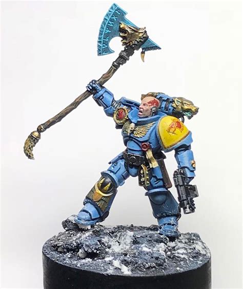 Heres A Primaris Space Wolves Wolf Guard Battle Leader Ive Just