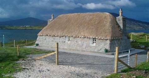 Thatched Holiday Cottage South Uist Outer Hebridies Scotland